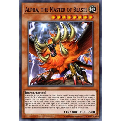 Alpha, the Master of Beasts - PHRA-EN023 - 1st Edition