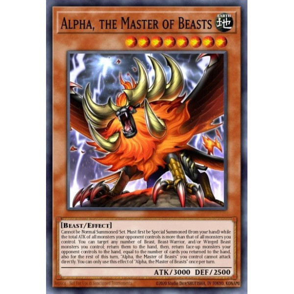 Alpha, the Master of Beasts - PHRA-EN023 - 1st Edition
