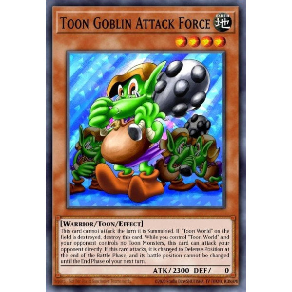 Toon Goblin Attack Force - DL7-EN001 - unlimited