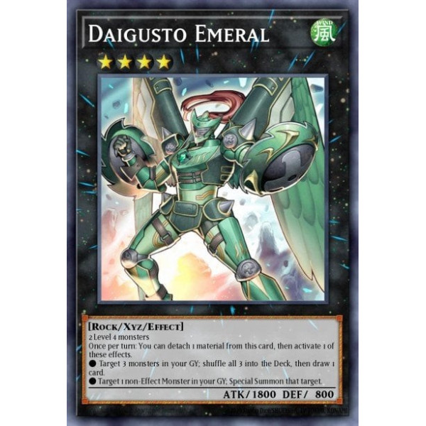 Daigusto Emeral - HA07-EN020 - 1st Edition