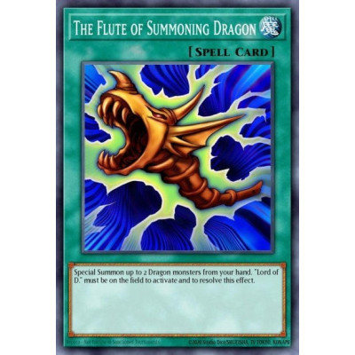 The Flute of Summoning Dragon - SDK-042 - 1st Edition