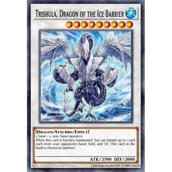 Trishula, Dragon of the Ice Barrier - HA04-EN060 - 1st Edition