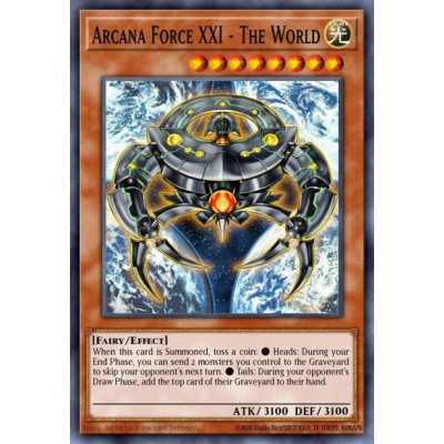Arcana Force XXI - The World - LODT-EN016 - unlimited