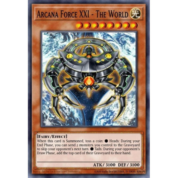 Arcana Force XXI - The World - LODT-EN016 - unlimited