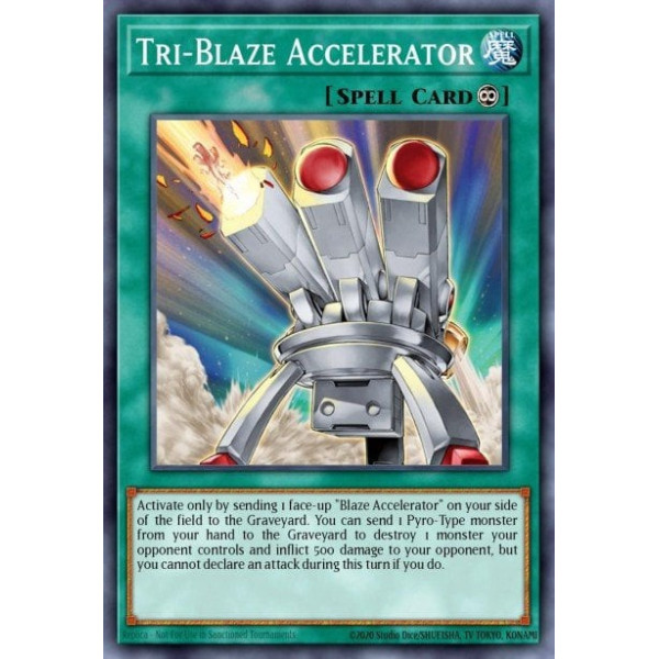 Tri-Blaze Accelerator - FOTB-EN041 - 1st Edition