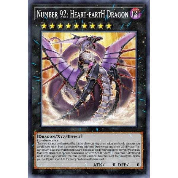 Number 92: Heart-eartH Dragon - CBLZ-EN045 - 1st Edition