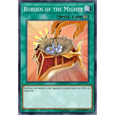 Burden of the Mighty - WC08-EN002 - unlimited