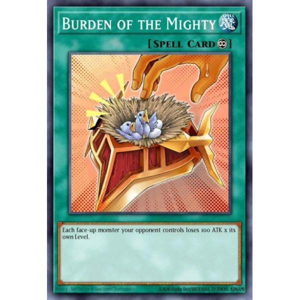 Burden of the Mighty - WC08-EN002 - unlimited