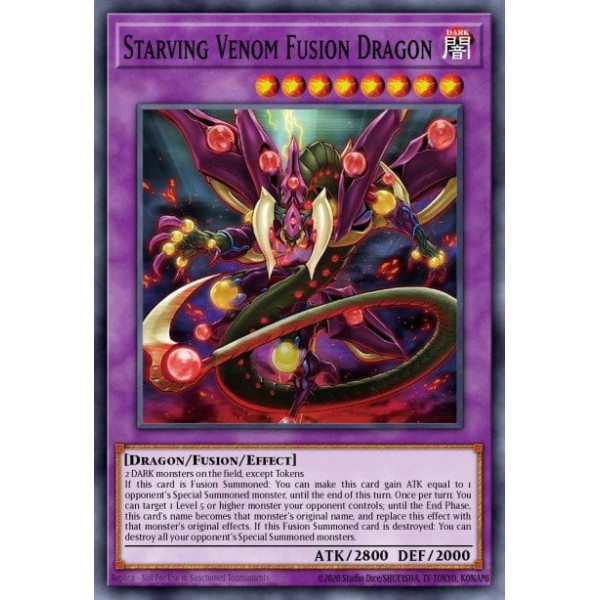 Starving Venom Fusion Dragon - INOV-EN038 - unlimited