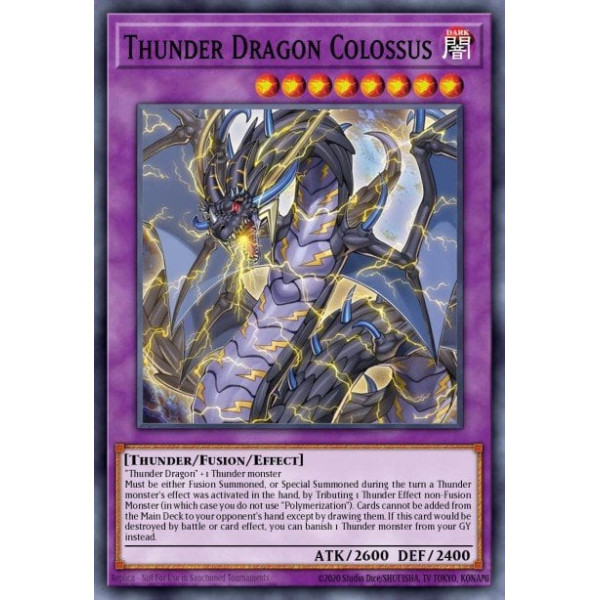Thunder Dragon Colossus - OP10-EN001 - N/A