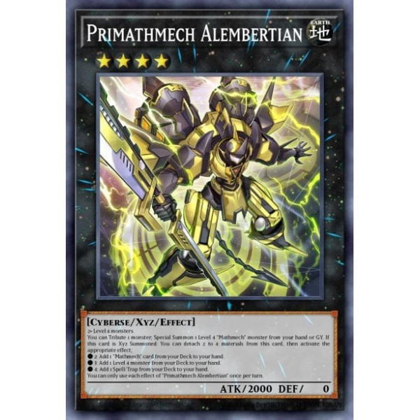 Primathmech Alembertian - MYFI-EN040 - 1st Edition
