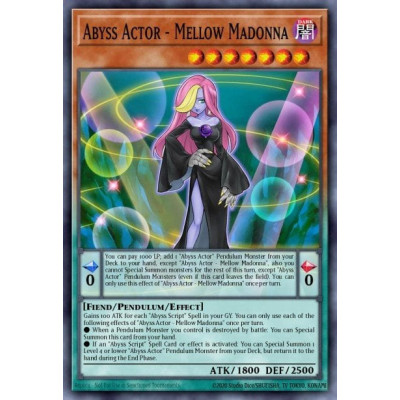 Abyss Actor - Mellow Madonna - LED3-EN045 - 1st Edition