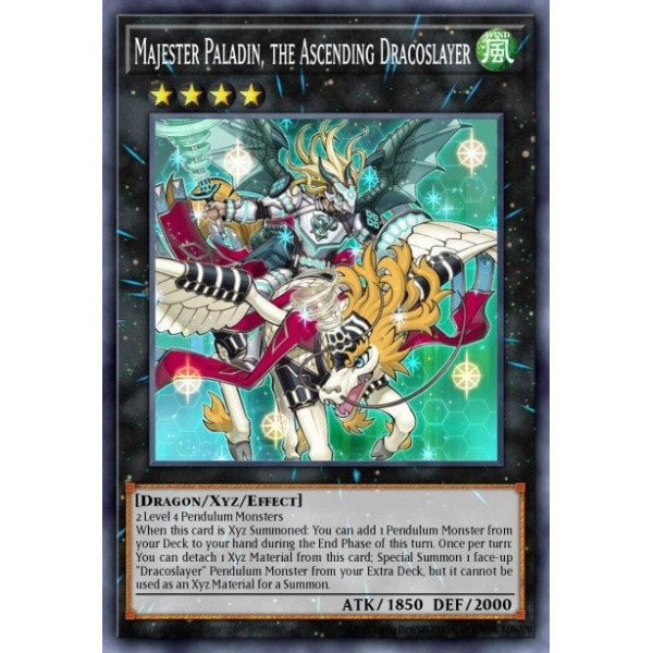 Majester Paladin, the Ascending Dracoslayer - DOCS-EN052 - 1st Edition