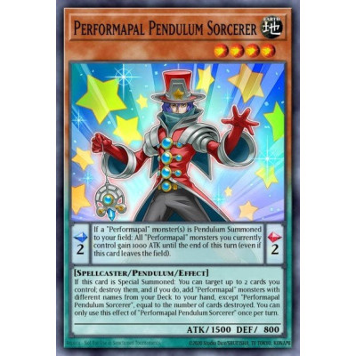 Performapal Pendulum Sorcerer - BOSH-EN090 - 1st Edition