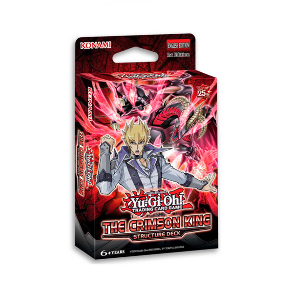 YUGI OH THE CRIMSON KING STRUCTURE DECK