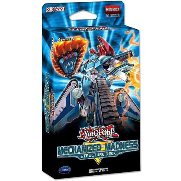 YUGI OH MECHANIZED MADNESS STRUCTURE DECK