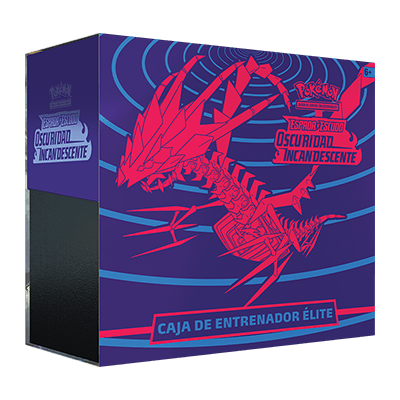 POKEMON CAJA DE ENTRENADOR ELITE ESPADA Y ESCUDO OSCURIDAD INCANDESCENTE ETB - ESPAÑOL
