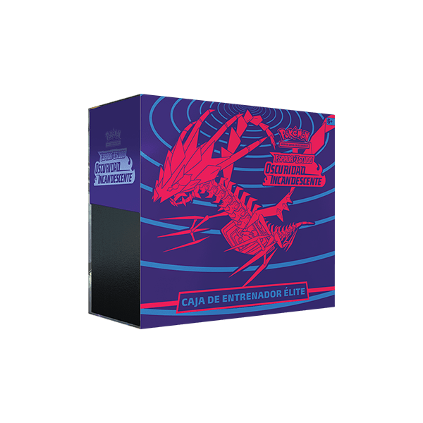 POKEMON CAJA DE ENTRENADOR ELITE ESPADA Y ESCUDO OSCURIDAD INCANDESCENTE ETB - ESPAÑOL