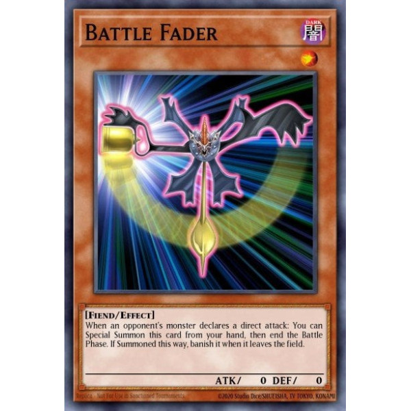 Battle Fader - SDCK-EN010 - 1st edition