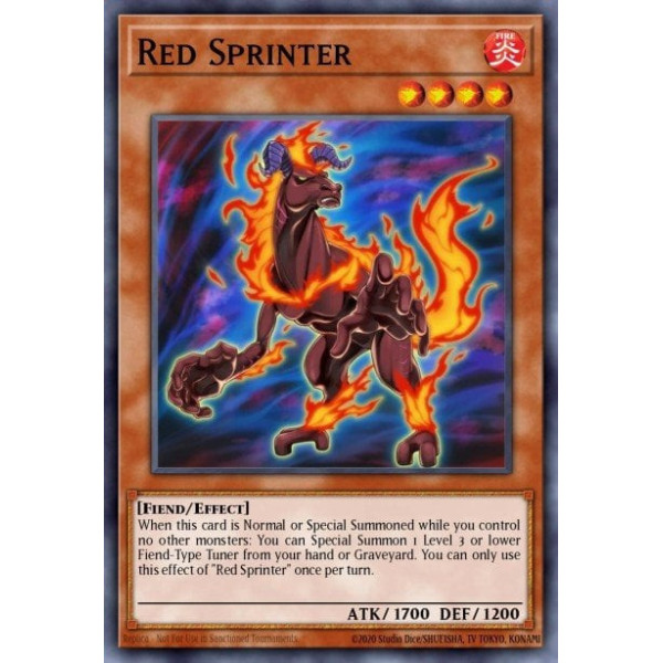 Red Sprinter - SDCK-EN011 - 1st edition