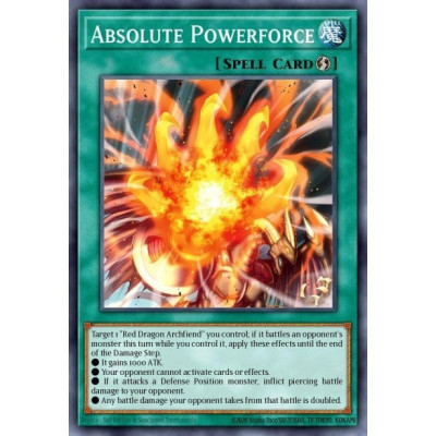 Absolute Powerforce - SDCK-EN025 - 1st edition
