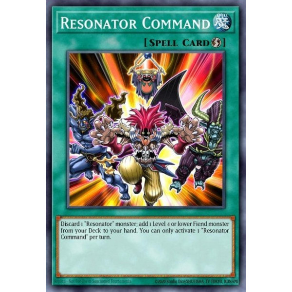 Resonator Command - SDCK-EN029 - 1st edition