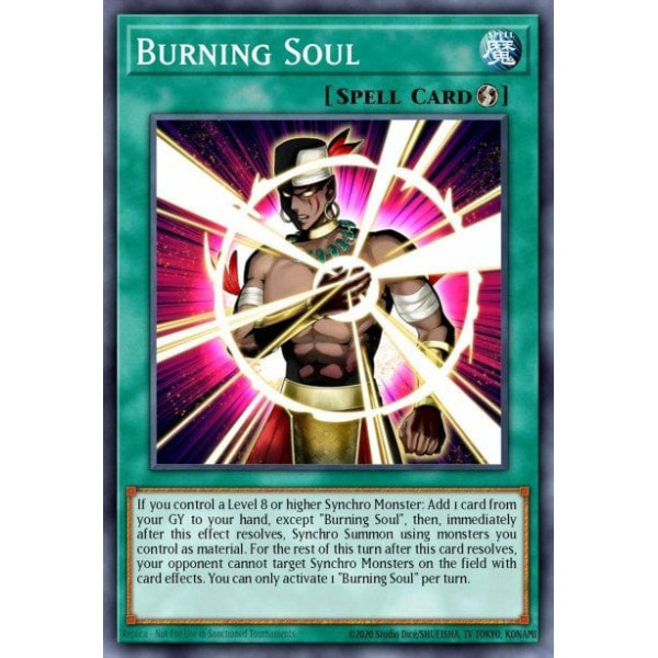 Burning Soul - SDCK-EN030 - 1st edition