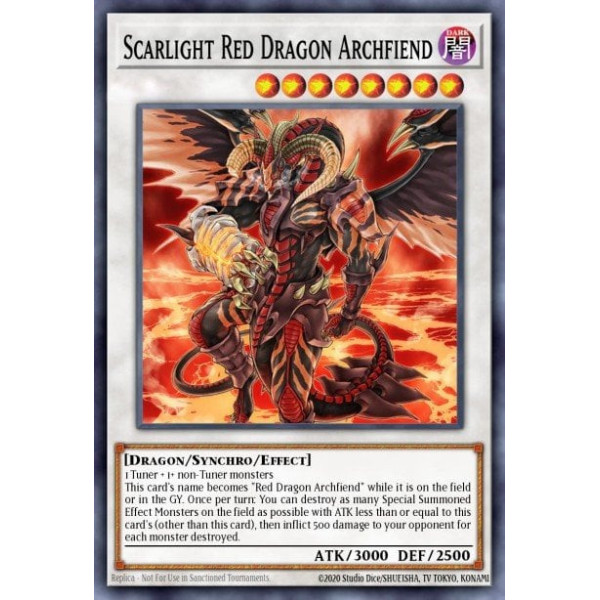 Scarlight Red Dragon Archfiend - SDCK-EN041 - 1st edition