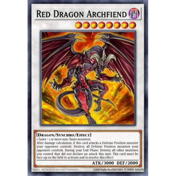 Red Dragon Archfiend - SDCK-EN045 - 1st edition