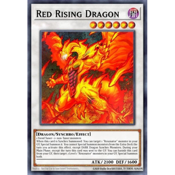 Red Rising Dragon - SDCK-EN048 - 1st edition