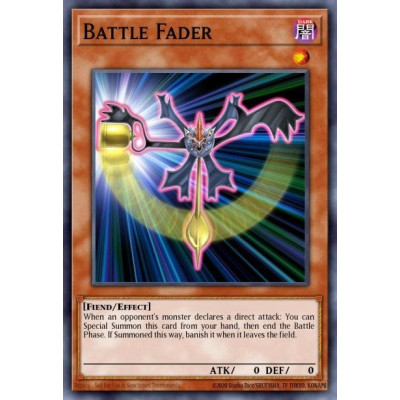 Battle Fader - SDCK-EN010 - 1st edition