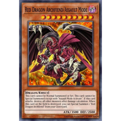 Red Dragon Archfiend/Assault Mode - SDCK-EN017 - 1st edition