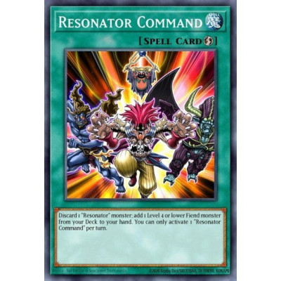 Resonator Command - SDCK-EN029 - 1st edition
