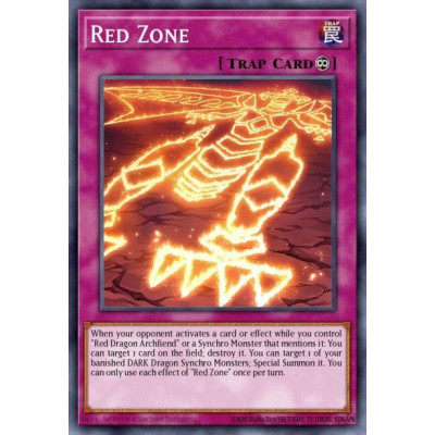 Red Zone - SDCK-EN033 - 1st edition
