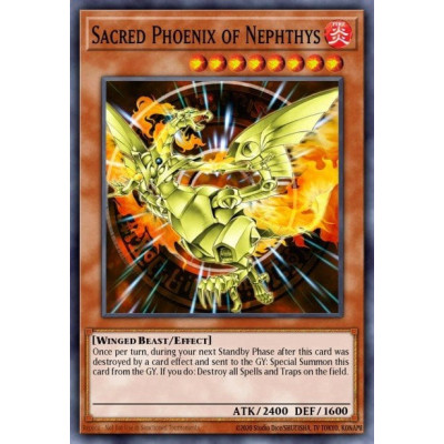 Sacred Phoenix of Nephthys - SR14-EN017 - 1st edition