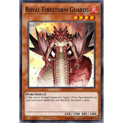 Royal Firestorm Guards - SR14-EN018 - 1st edition