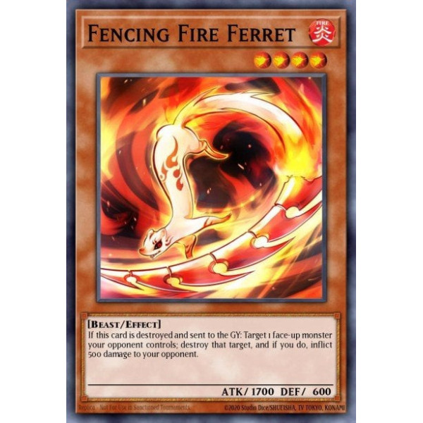 Fencing Fire Ferret - SR14-EN020 - 1st edition
