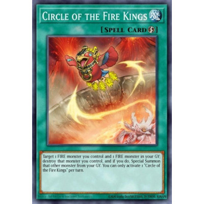 Circle of the Fire Kings - SR14-EN027 - 1st edition