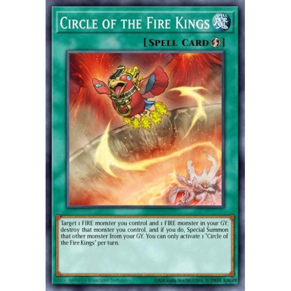 Circle of the Fire Kings - SR14-EN027 - 1st edition