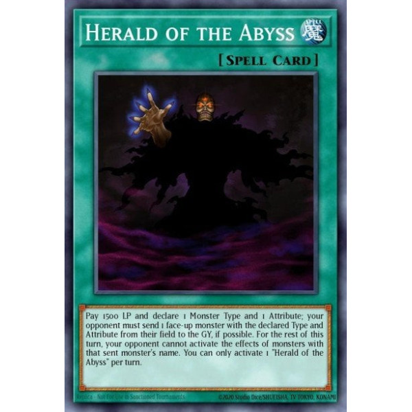 Herald of the Abyss - SR14-EN032 - 1st edition
