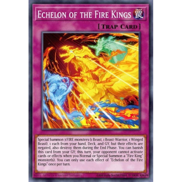 Echelon of the Fire Kings - SR14-EN033 - 1st edition