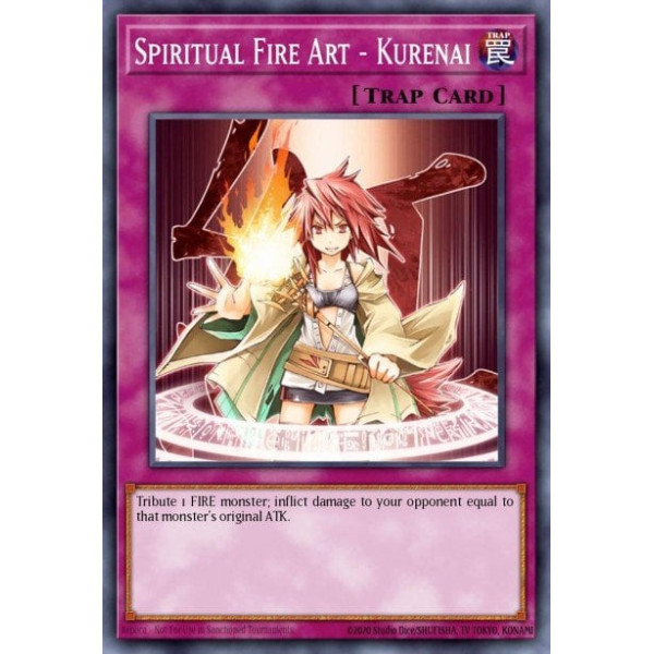 Spiritual Fire Art - Kurenai - SR14-EN035 - 1st edition