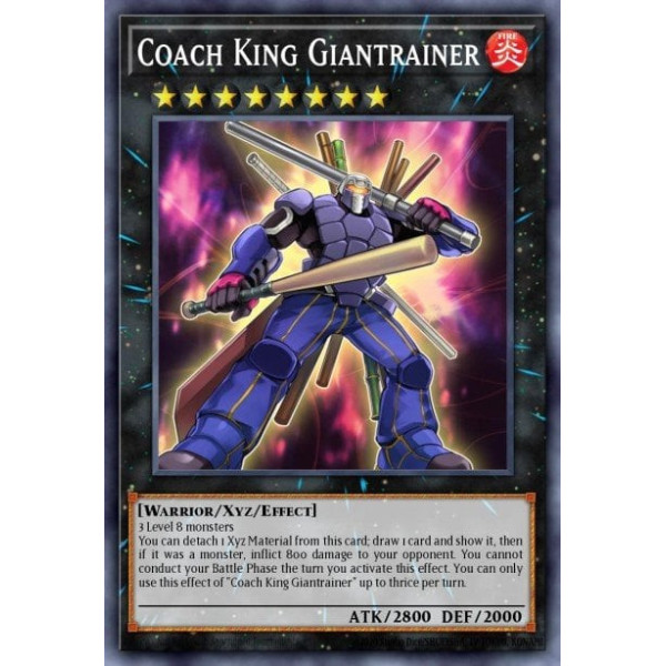 Coach King Giantrainer - SR14-EN041 - 1st edition