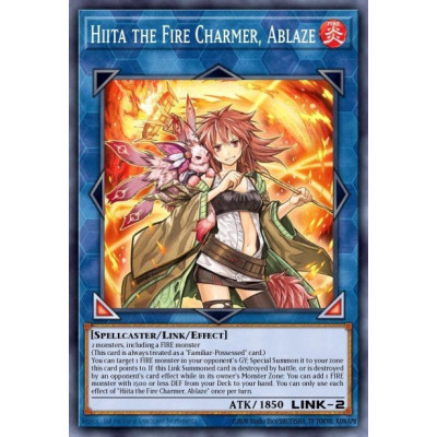 Hiita the Fire Charmer, Ablaze - SR14-EN043 - 1st edition