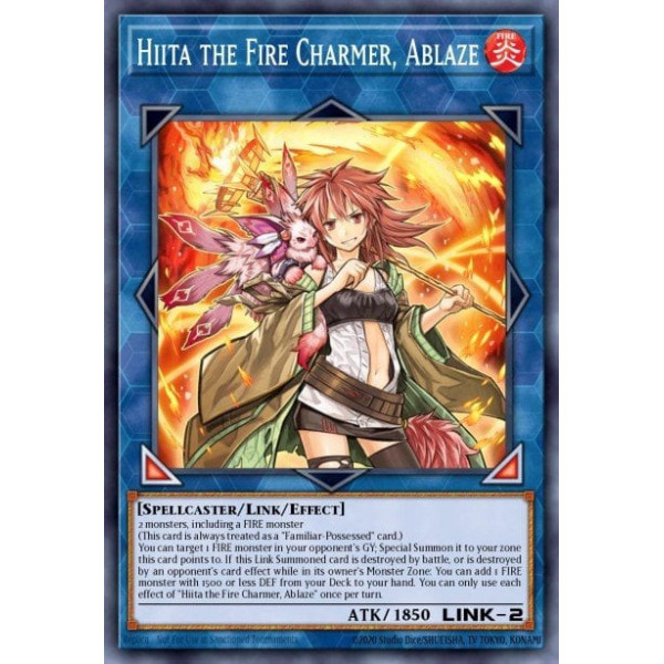 Hiita the Fire Charmer, Ablaze - SR14-EN043 - 1st edition
