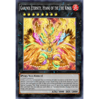 Garunix Eternity, Hyang of the Fire Kings - SR14-EN044 - 1st edition