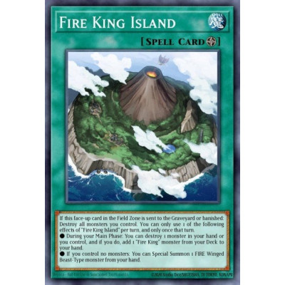 Fire King Island - SR14-EN048 - 1st edition