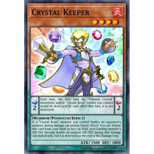 Crystal Keeper - SDCB-EN010 - 1st edition