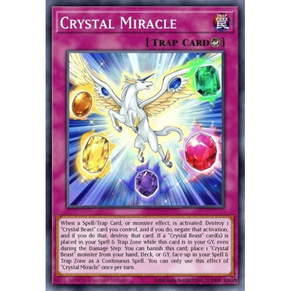 Crystal Miracle - SDCB-EN033 - 1st edition
