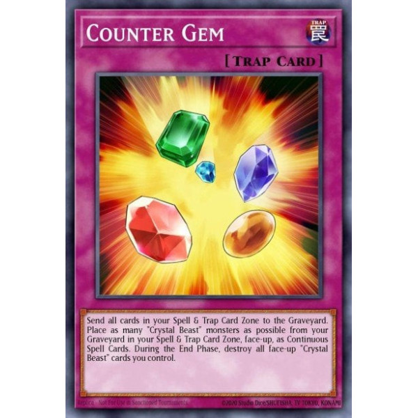 Counter Gem - SDCB-EN038 - 1st edition